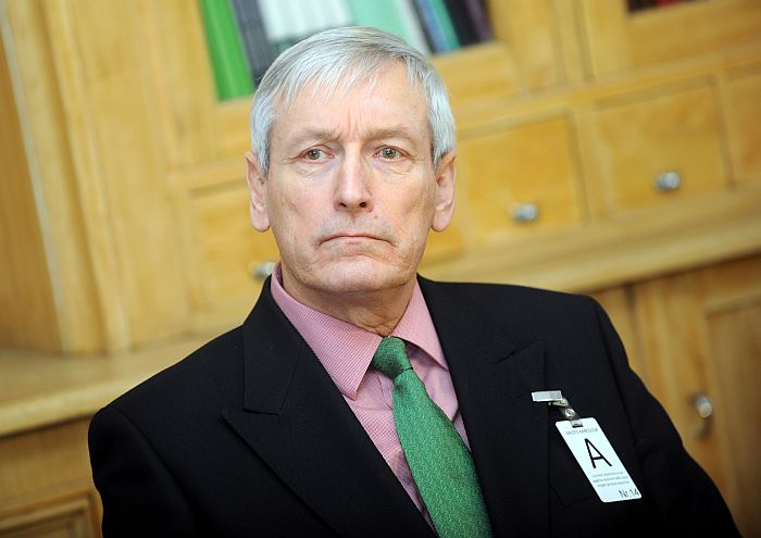Bijušais Satversmes aizsardzības biroja vadītājs Jānis Kažociņš.