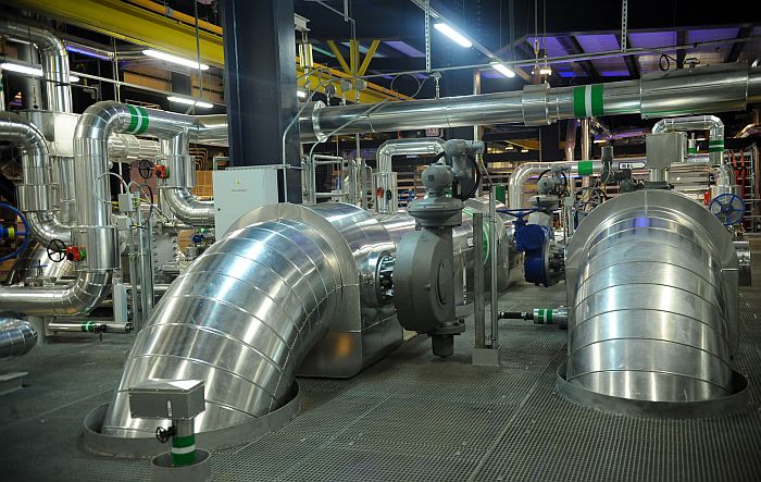 AS “Latvenergo” termoelektrocentrāles TEC 2 atklātais otrais energobloks Salaspils novada Aconē.