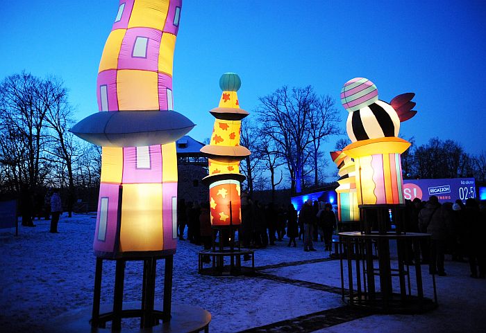 Eiropas kultūras galvaspilsētas gada atklāšanas pasākums Siguldā.