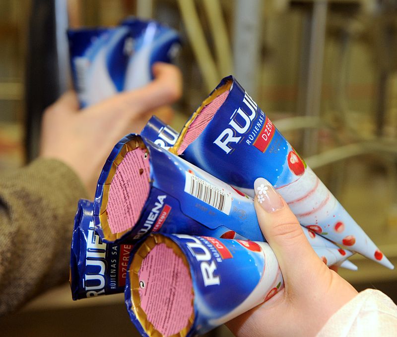 Rūjienas saldējums.
