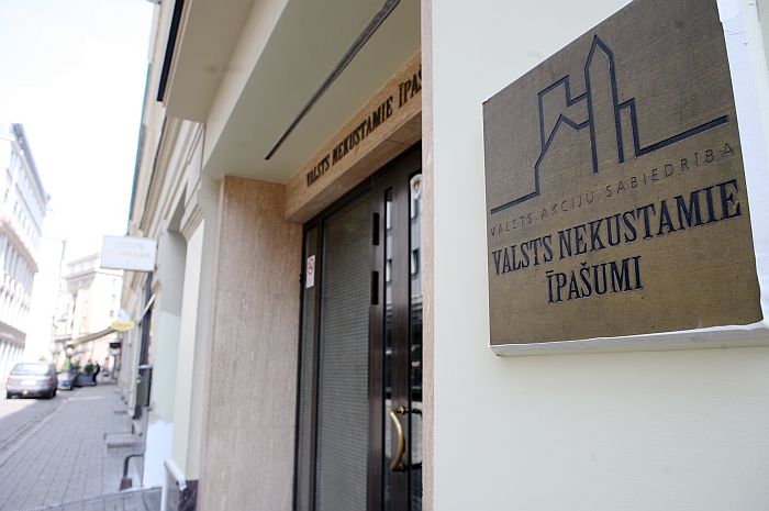 Plāksne VAS “Valsts nekustamie Īpašumi”.