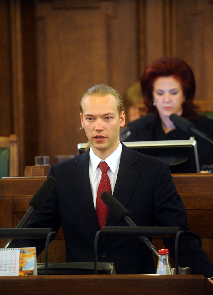 Saeimas deputāts Jānis Junkurs.