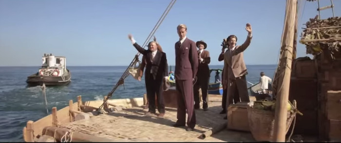 Kadrs no filmas “Kon-Tiki” oficiālā treilera.