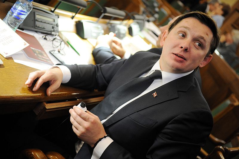 Arturs Kaimiņš Saeimā