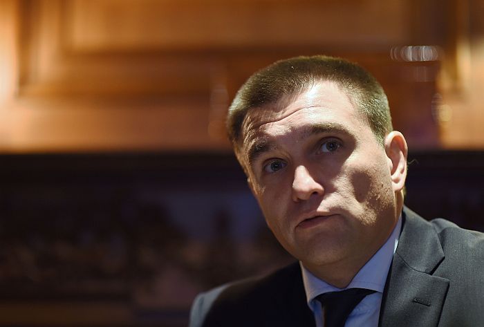 Ukraine’s Foreign Minister Pavlo Klimkin.