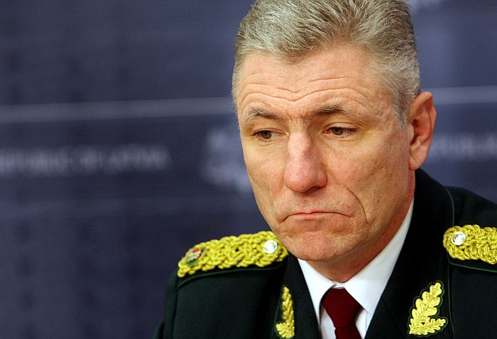 Valsts robežsardzes priekšnieks Normunds Garbars.