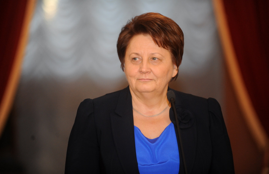 Ministru prezidente Laimdota Straujuma.