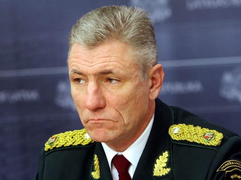 Valsts robežsardzes priekšnieks Normunds Garbars