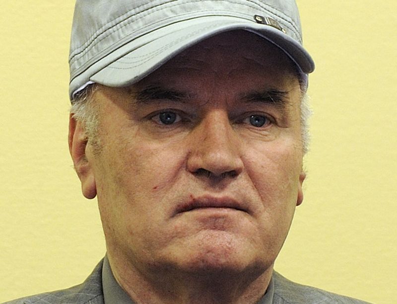 Bijušais Bosnijas serbu militārais komandieris Ratko Mladičs