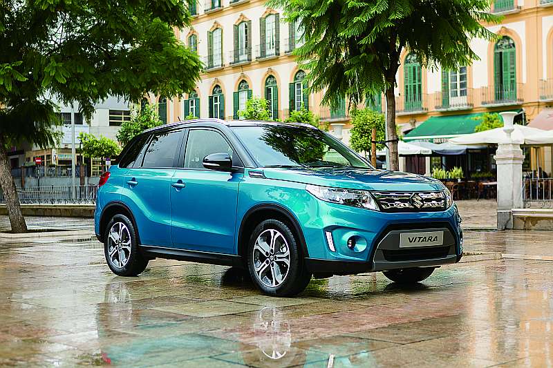 Pēc izskata “Vitara” vairāk atgādina ģimenes auto, nevis apvidnieku.