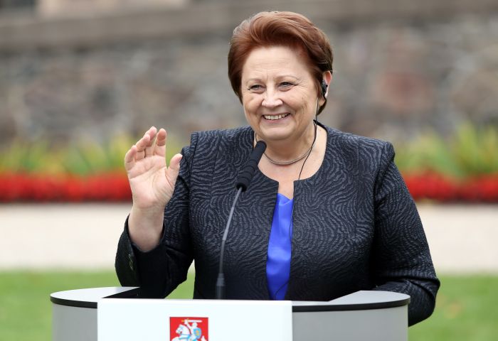 Latvijas Ministru prezidente Laimdota Straujuma.