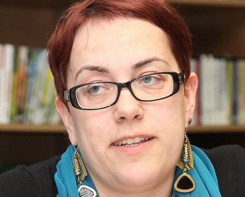 Skolotāja un dzejniece Iveta Ratinīka