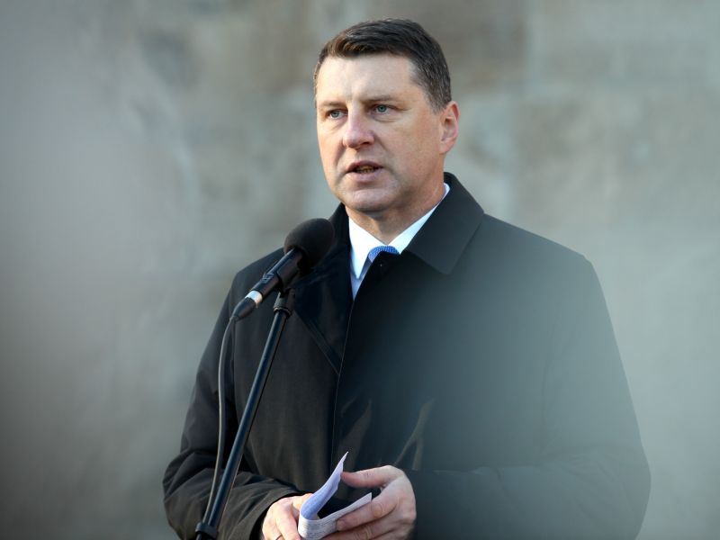 Valsts prezidents Raimonds Vējonis.