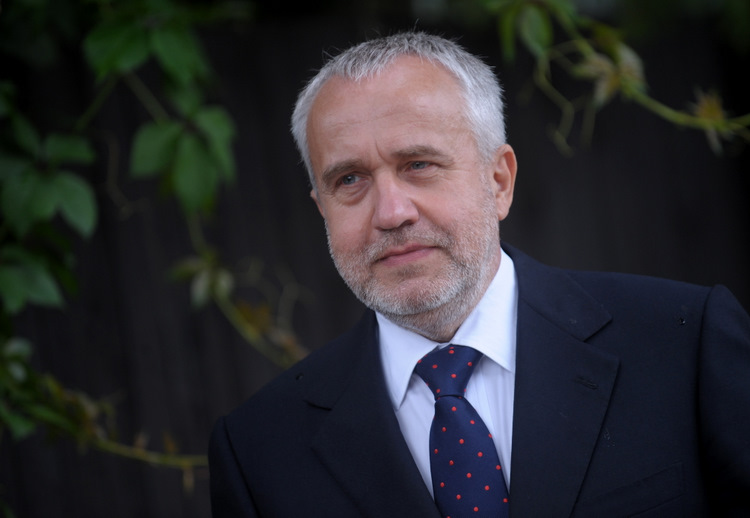 Ekspolitiķis Andris Šķēle.
