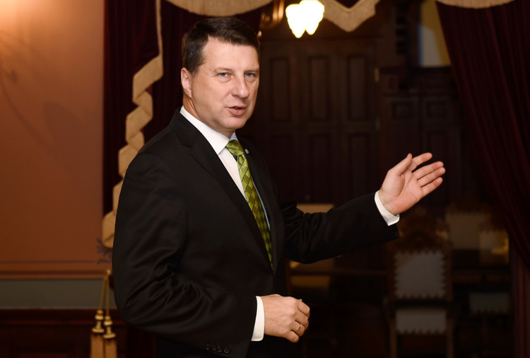 Valsts prezidents Raimonds Vējonis.
