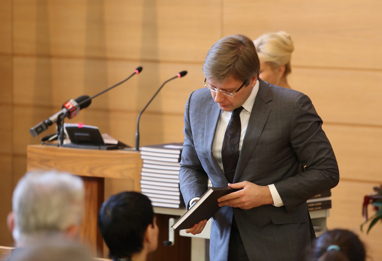 Rīgas domes priekšsēdētājs Nils Ušakovs