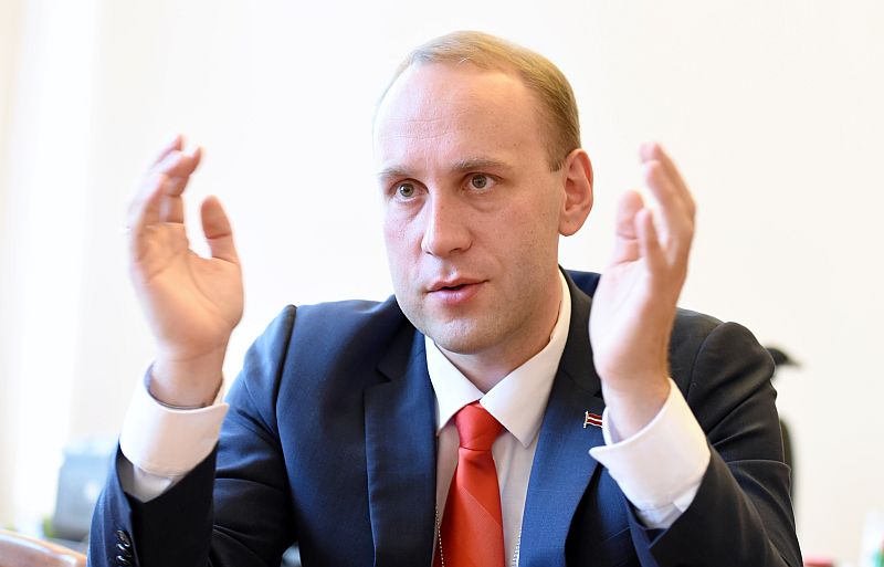 Valsts kancelejas direktors Mārtiņš Krieviņš.