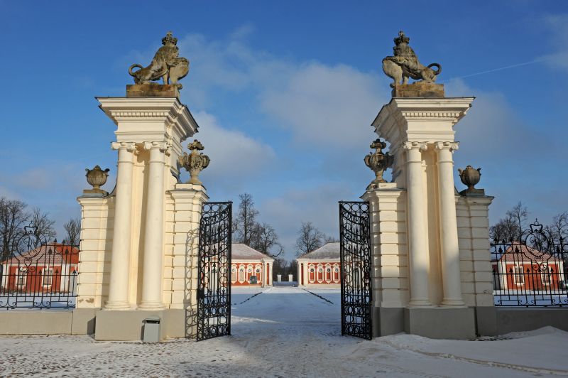 Rundāles pils.