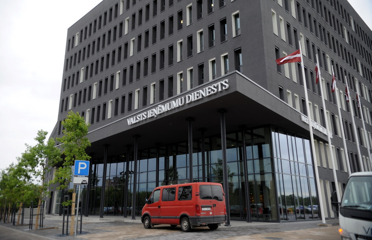 Valsts ieņēmumu dienesta jaunais administratīvo ēku komplekss.