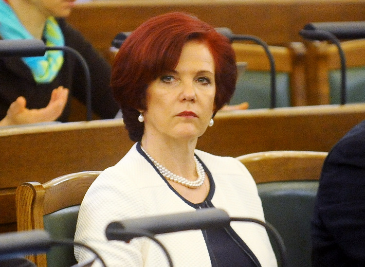 Saeimas deputāte Solvita Āboltiņa.