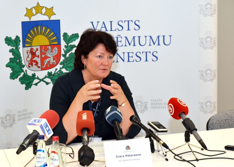Atlūgumu iesniegusī Valsts ieņēmumu dienesta ģenerāldirektore Ināra Pētersone