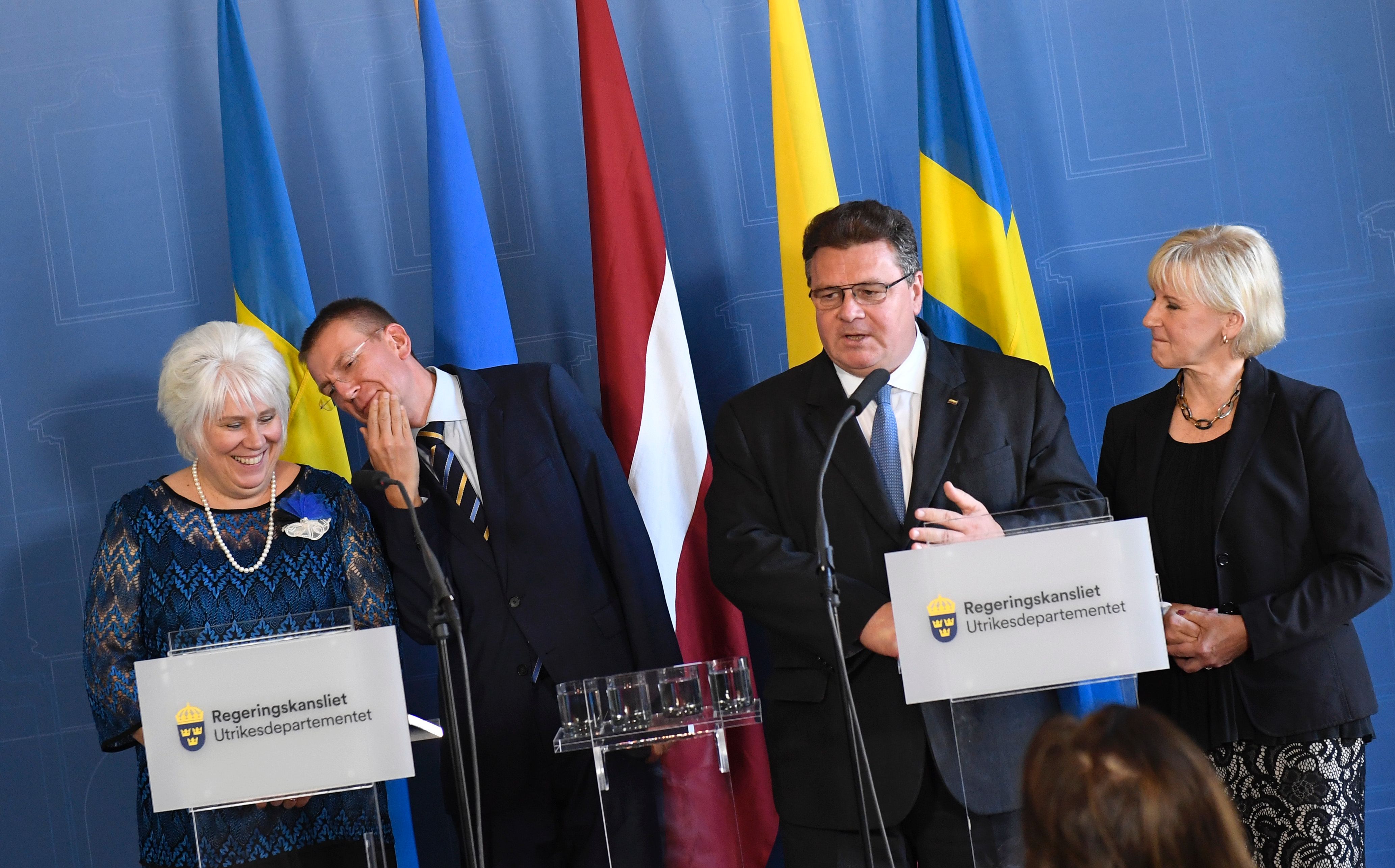 Baltijas un Zviedrijas ārlietu ministri šodien Stokholmā