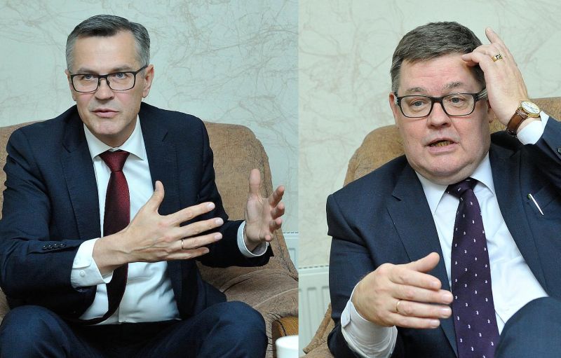 Ainārs Latkovskis un Kārlis Seržants