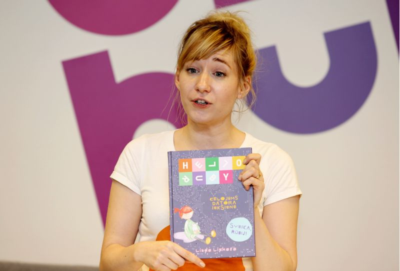Grāmatas “Sveika, Rūbij! Ceļojums datora iekšienē” autore Linda Liukasa piedalās savas bērnu grāmatas “Ceļojums datora iekšienē” atklāšanas pasākumā konstruēšanas un programmēšanas interešu izglītības iestādē “Robo Hub”.