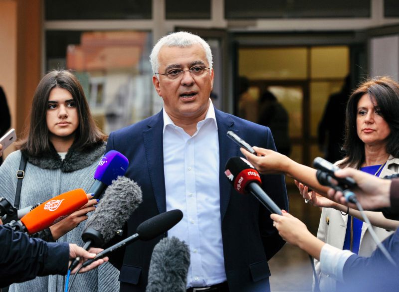 Demokrātiskās frontes līderis Andrija Mandičs