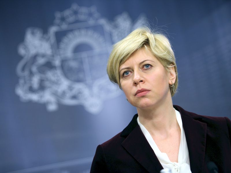 Veselības ministre Anda Čakša