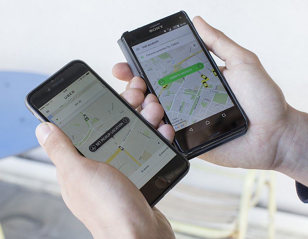 Kopbraukšanas pakalpojumu uzņēmumi ar mobilā tālruņa lietotņu starpniecību apvieno braucējus, lai tie ekonomiskāk nokļūtu galamērķī.