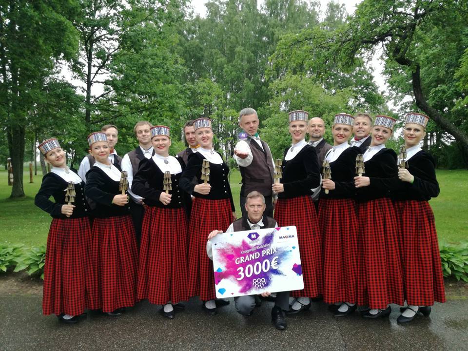 Valmieras deju kolektīvs “Agrā rūsa” ieguva lielo balvu.
