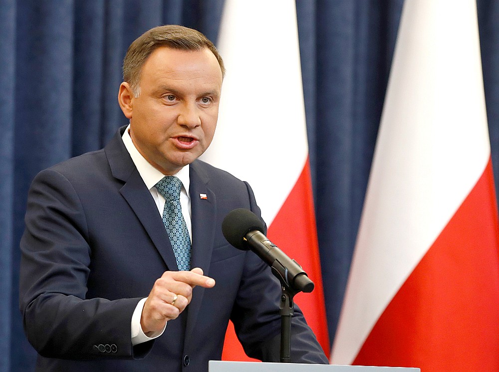 Polijas prezidents Andžejs Duda