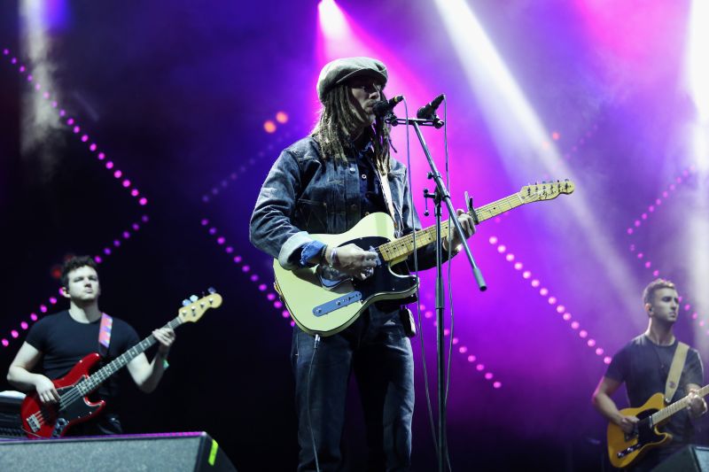 Mūziķis JP COOPER uzstājās “Positivus” festivālā Salacgrīvā.