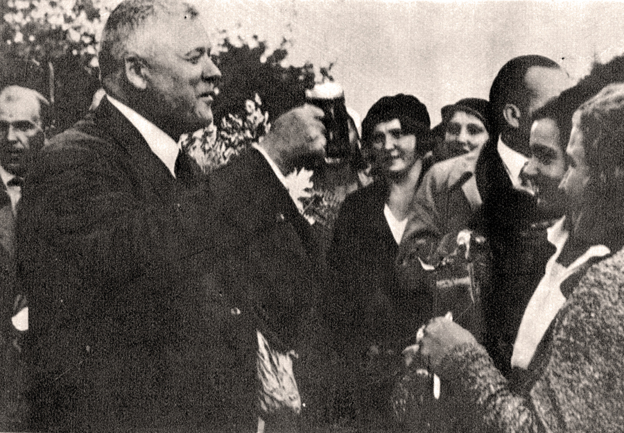 Viesojoties Latgalē 1934. gadā.