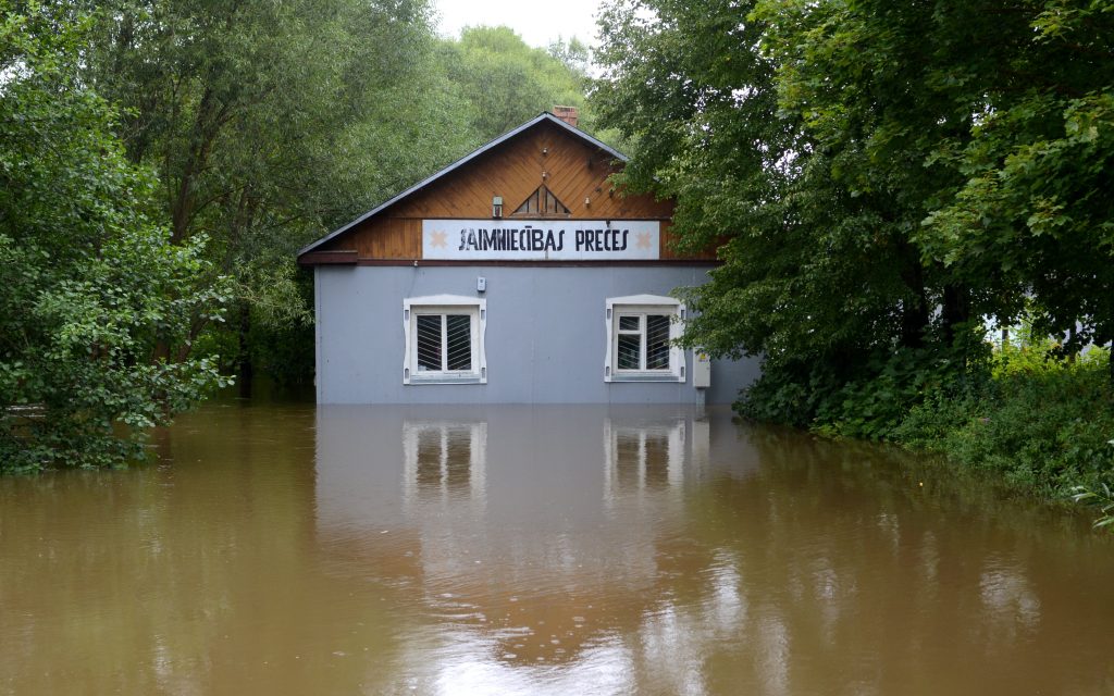 Applūdis veikals Kārsavā