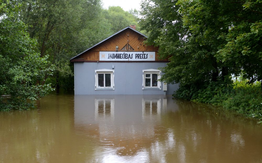 Applūdis veikals Kārsavā