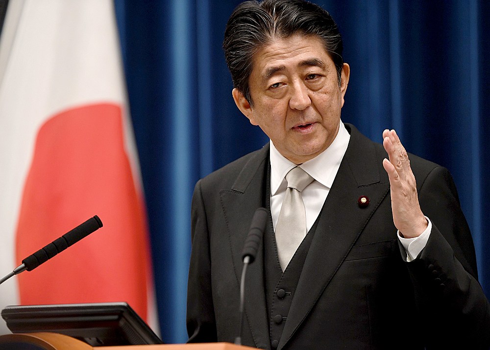 Japānas premjerministrs Sindzo Abe