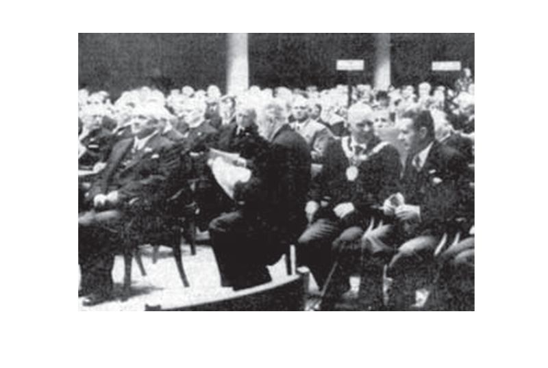 Kongresa atklāšanā.