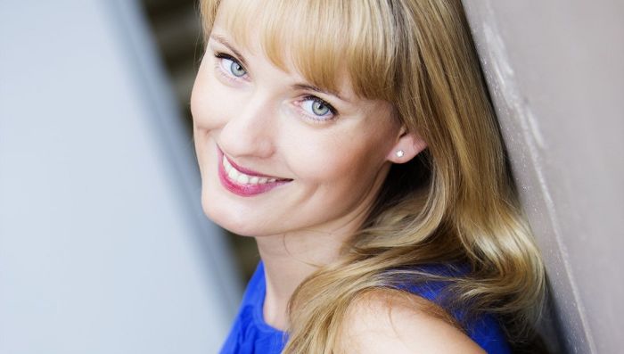 Virtuozā ērģelniece Liene Andreta Kalnciema.