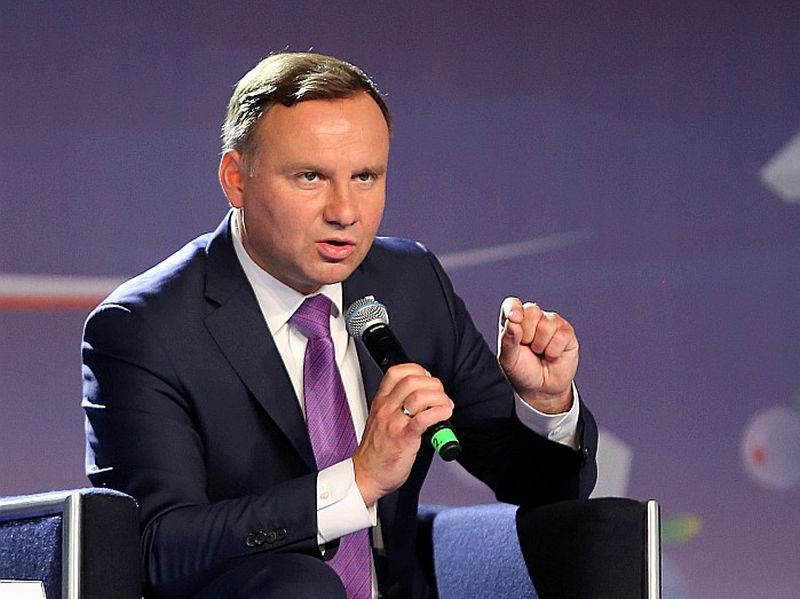 Polijas prezidents Andžejs Duda