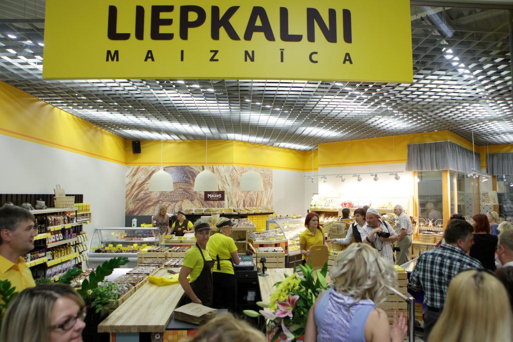 “Liepkalnu” maiznīca tirdzniecības centrā “A7”.