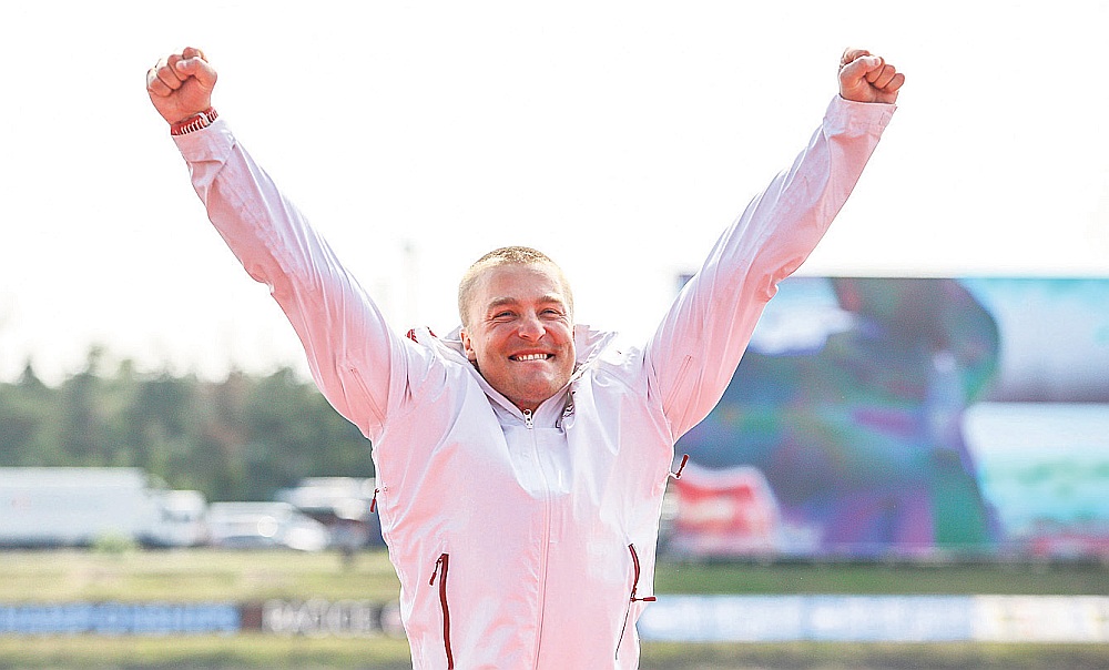 Aleksejs Rumjancevs savā desmitajā pasaules čempionātā pirmo reizi spēja uzkāpt goda pjedestālā.