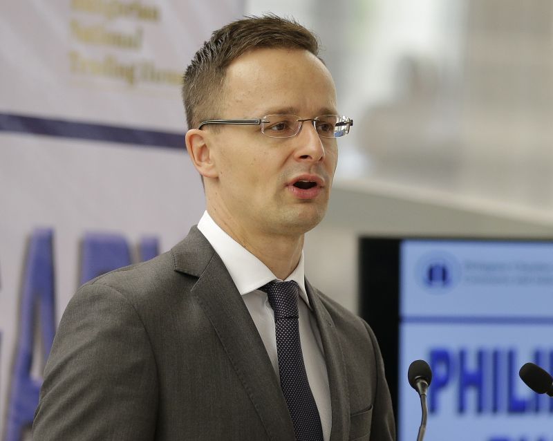 Ungārijas ārlietu ministrs Pēters Sijārto