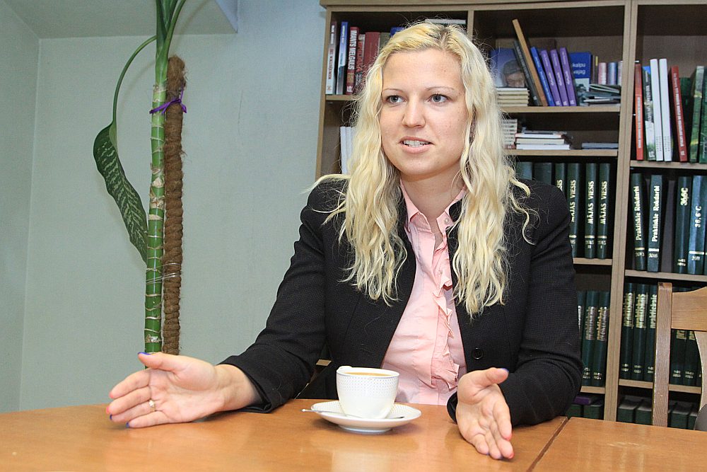 LU maģistrante Ginta Ieva Bikše