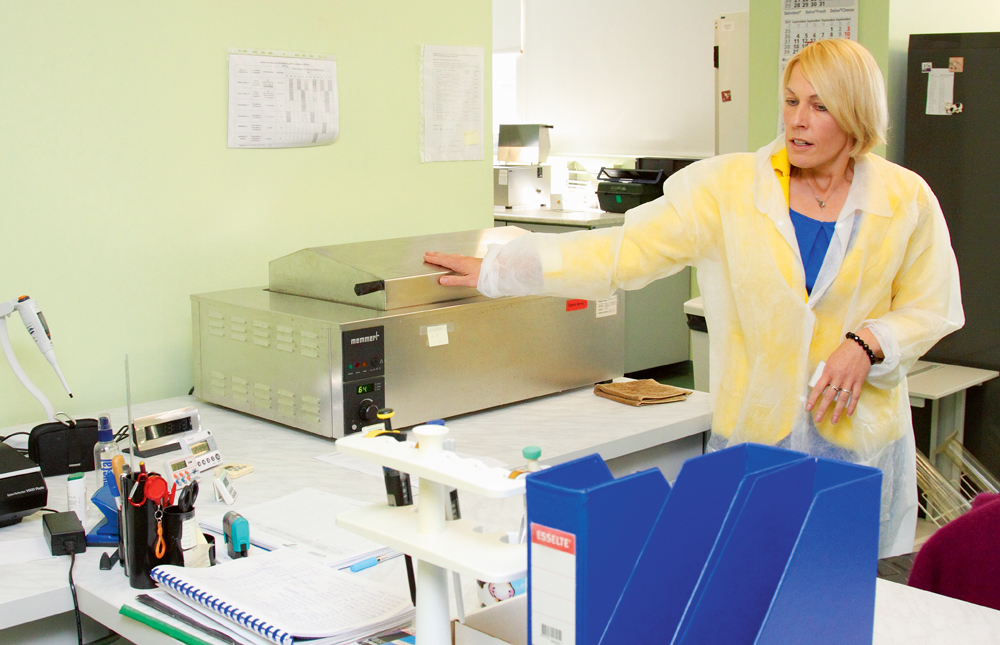 SIA “Piensaimnieku laboratorija” valdes locekle Inese Āboltiņa: Visas laboratorijas iekārtas ir starptautiski akreditētas.
