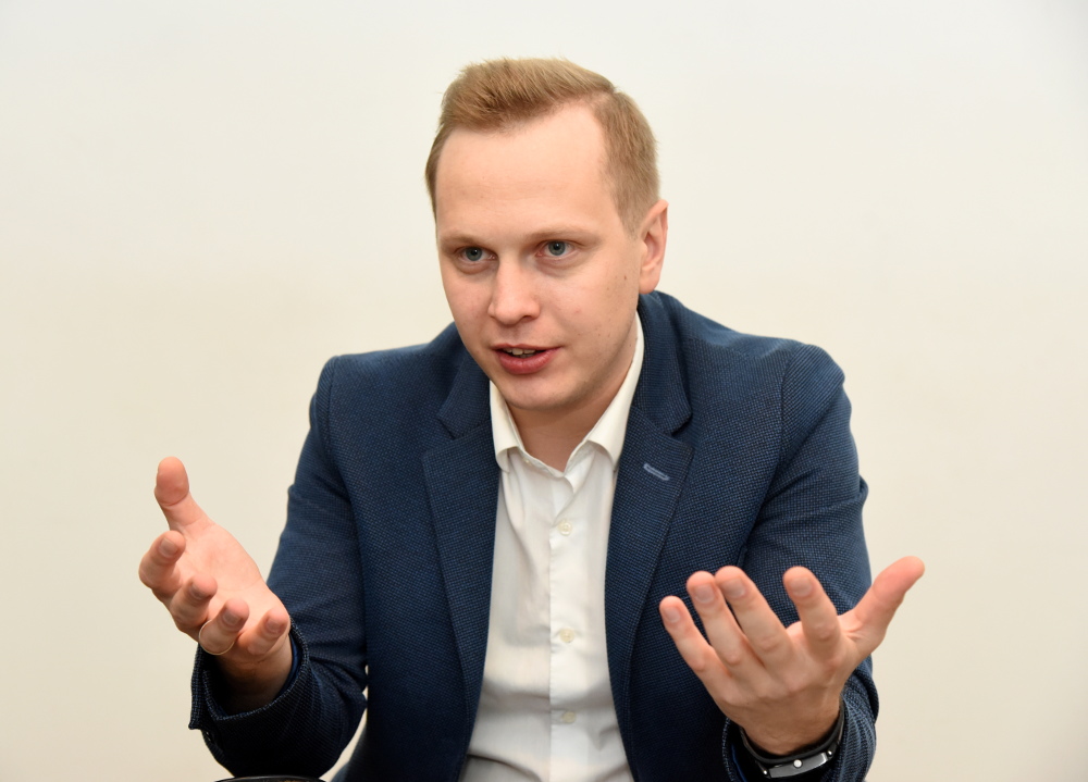 “Scycop” dibinātājs Marius Stonkus.