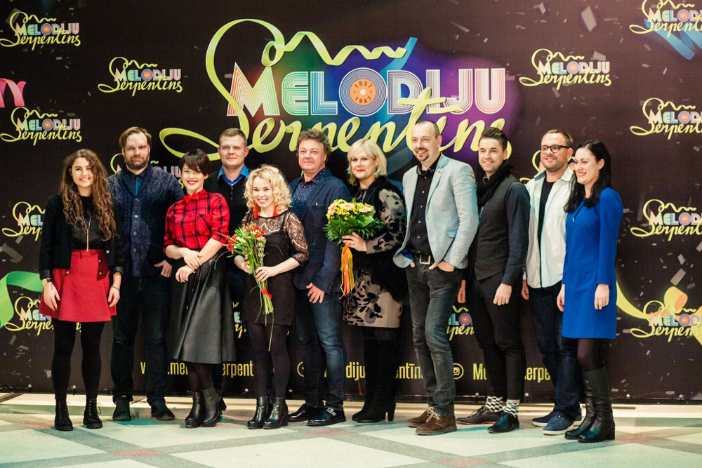 Koncertsērijas “Radošais serpentīns” radošā grupa.