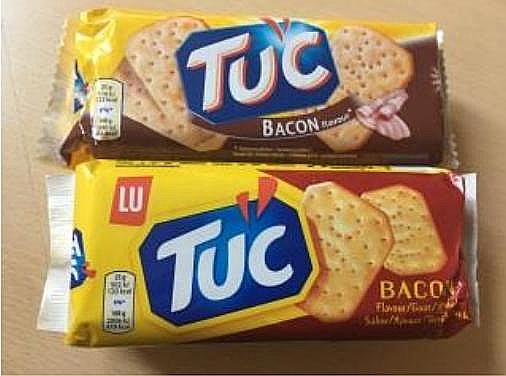 Latvijā un Vācijā pirktie “TUC” krekeri atšķiras gan pēc sastāva, gan pēc enerģētiskās vērtības un uzturvērtības.