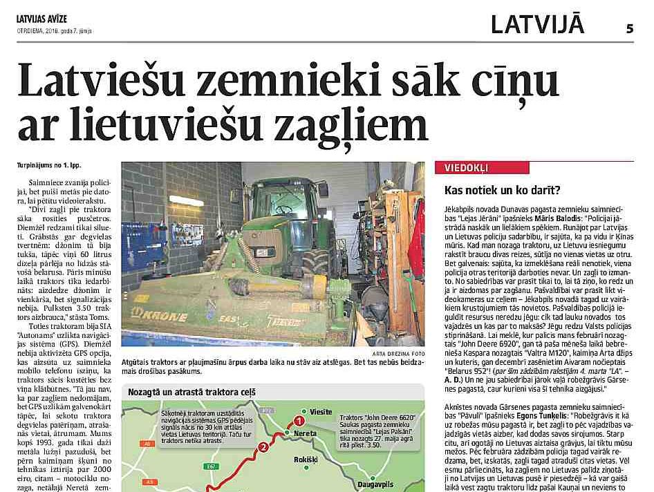 “Latvijas Avīze” jau pirms pusotra gada vērsa amatpersonu uzmanību uz problēmām ar zagļiem pierobežā.